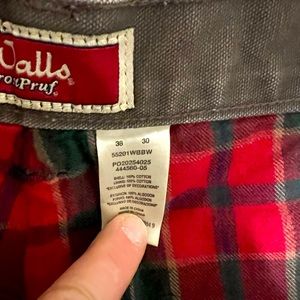 Walls flannel lined pants